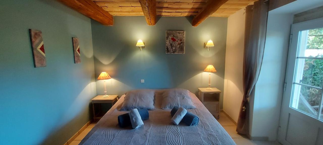 Chambre Malon Mas Bel Esperance Saint-Andre-d'Olerargues Luaran gambar